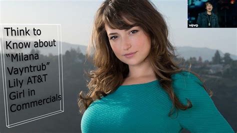 has milana vayntrub ever been nude|AT&T Star Lily Turns Heads With Swimsuit Photo